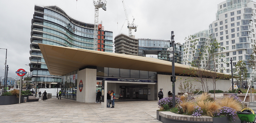 Battersea Power Station metro station