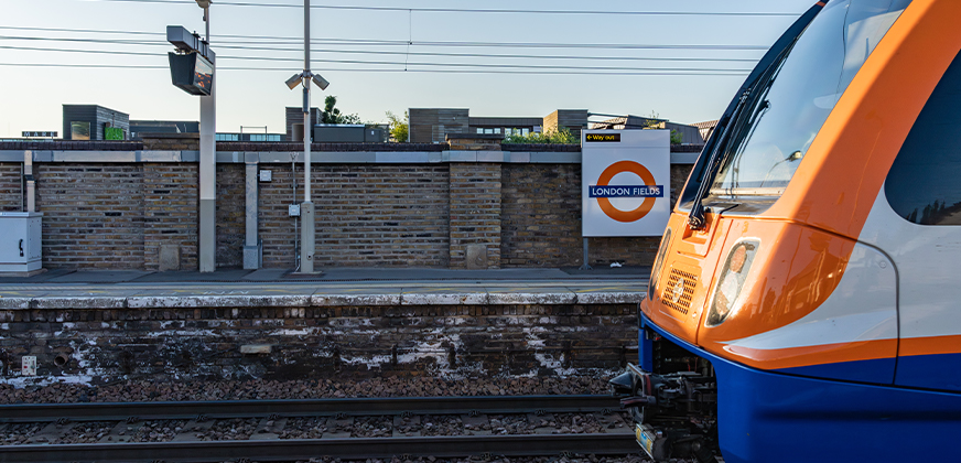 London Field halte van de London Overground
