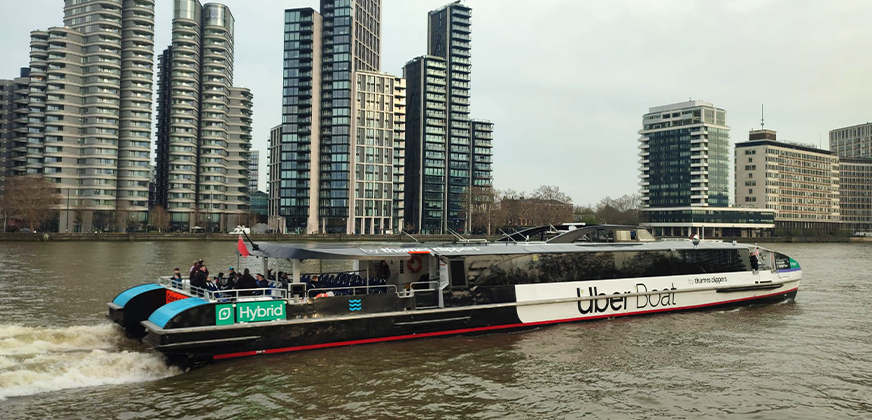 Uber Boat by Thames Clippers